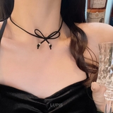 スエード調リボンチョーカーネックレス | LUPIS | 詳細画像2 