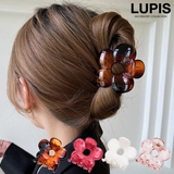 クリアカラーフラワーバンスクリップ | LUPIS | 詳細画像1 