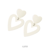 BIGツインハートピアス【S925ポスト】 | LUPIS | 詳細画像2 