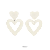 BIGツインハートピアス【S925ポスト】 | LUPIS | 詳細画像3 