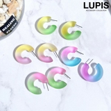 グラデーションマットフープピアス | LUPIS | 詳細画像1