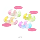 グラデーションマットフープピアス | LUPIS | 詳細画像2