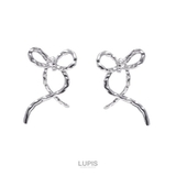 バックキャッチリボンピアス【S925ポスト】 | LUPIS | 詳細画像2