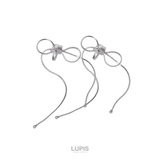 スネークチェーンリボンイヤリング【クリップ式】 | LUPIS | 詳細画像3