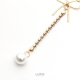 パール×リボンY字ネックレス | LUPIS | 詳細画像7 