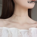 スネークチェーンリボンネックレス | LUPIS | 詳細画像1