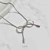 スネークチェーンリボンネックレス | LUPIS | 詳細画像10