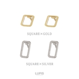 ジオメトリックデザインピアス | LUPIS | 詳細画像4 