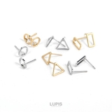 ジオメトリックデザインピアス | LUPIS | 詳細画像6 