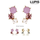 ミラーボールビジューパールピアス | LUPIS | 詳細画像1