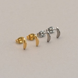 【金属アレルギー対応 316L】カーブラインプチステンレスピアス | LUPIS | 詳細画像6 