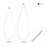 【金属アレルギー対応 316L】スキンチェーンステンレスネックレス | LUPIS | 詳細画像13