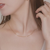 【金属アレルギー対応 316L】スネークチェーンステンレスネックレス | LUPIS | 詳細画像1