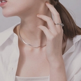 【金属アレルギー対応 316L】スネークチェーンステンレスネックレス | LUPIS | 詳細画像5