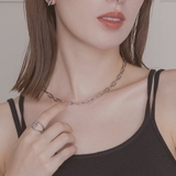 【金属アレルギー対応 316L】メタルチェーンステンレスネックレス | LUPIS | 詳細画像1 