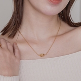 【金属アレルギー対応 316L】ノットステンレスネックレス | LUPIS | 詳細画像1 