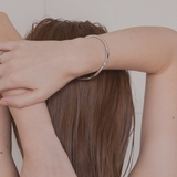 【金属アレルギー対応 316L】ツイストステンレスバングルブレスレット | LUPIS | 詳細画像1 