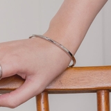 【金属アレルギー対応 316L】ツイストステンレスバングルブレスレット | LUPIS | 詳細画像2 