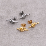 【金属アレルギー対応 316L】ノットステンレスピアス | LUPIS | 詳細画像6 
