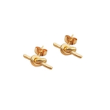 【金属アレルギー対応 316L】ノットステンレスピアス | LUPIS | 詳細画像9 