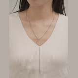 【金属アレルギー対応 316L】スネークチェーンラリエットステンレスネックレス | LUPIS | 詳細画像2 