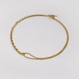 アシンメトリーマンテルステンレスネックレス | LUPIS | 詳細画像5 