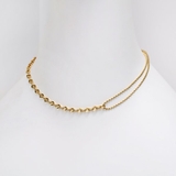 アシンメトリーマンテルステンレスネックレス | LUPIS | 詳細画像9 