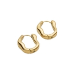 【金属アレルギー対応 316L】ニュアンスステンレスフープピアス | LUPIS | 詳細画像6 