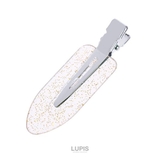 クリアラメ | ≪1個入り≫跡がつかないヘアクリップ | LUPIS