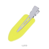 イエロー | ≪1個入り≫跡がつかないヘアクリップ | LUPIS