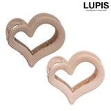 ハートフレームバンスクリップ【小さめ ヘアアクセサリー】 | LUPIS | 詳細画像1