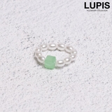 キューブビーズパールリング | LUPIS | 詳細画像1 