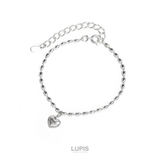 ボールチェーンメタルハートブレスレット | LUPIS | 詳細画像2 