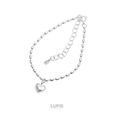 ボールチェーンメタルハートブレスレット | LUPIS | 詳細画像3 