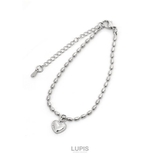 ボールチェーンメタルハートブレスレット | LUPIS | 詳細画像5 