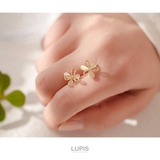 エレガントフラワープチピアス【S925ポスト】 | LUPIS | 詳細画像4 