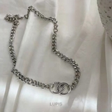 ツインリングメタルチェーンネックレス | LUPIS | 詳細画像6 
