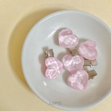 ≪1個入≫ハート×ピーチミニヘアクリップ | LUPIS | 詳細画像3