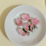≪1個入≫ハート×ピーチミニヘアクリップ | LUPIS | 詳細画像4