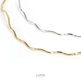 シンプルウェーブメタルチョーカーネックレス | LUPIS | 詳細画像2 