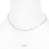 シンプルウェーブメタルチョーカーネックレス | LUPIS | 詳細画像4 