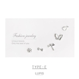 E | ワンポイントピアスセット【極小 片耳用 セットピアス】 | LUPIS