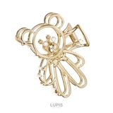 ゴールド | ベアーメタルバンスクリップ【ヘアアクセサリー】 | LUPIS