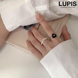 モノトーンハートリング | LUPIS | 詳細画像1