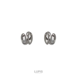 2連フープ風バックキャッチピアス【S925ポスト】 | LUPIS | 詳細画像2