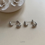 2連フープ風バックキャッチピアス【S925ポスト】 | LUPIS | 詳細画像5
