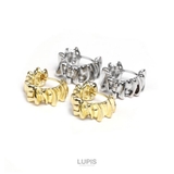 クランプルメタルフープピアス | LUPIS | 詳細画像5