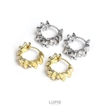 クランプルメタルフープピアス | LUPIS | 詳細画像6