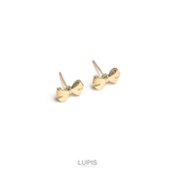 プチメタルリボンピアス【S925ポスト】 | LUPIS | 詳細画像2 