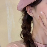 プチメタルリボンピアス【S925ポスト】 | LUPIS | 詳細画像3 